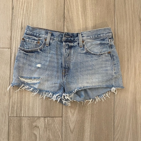 Levi’s 501 denim jeans shorts - Picture 2 of 3